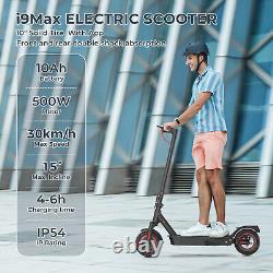 Portable Electric Scooter 500W 22Miles with Front & Rear Double Shock Absorption