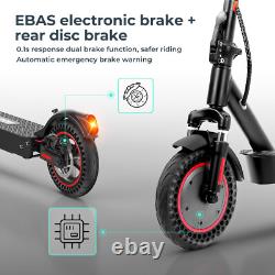 Portable Electric Scooter 500W 22Miles with Front & Rear Double Shock Absorption