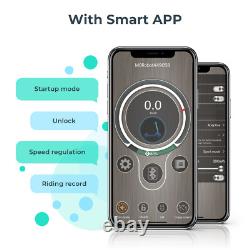 Portable Electric Scooter 500W 22Miles with Front & Rear Double Shock Absorption