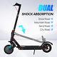 Portable Electric Scooter 600w 35km/h 30km Foldable E Bike With Shock Absorption