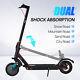 Portable Electric Scooter 600w 35km/h Foldable Travel E Bike With Shock Absorption