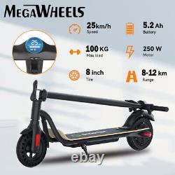 Portable Electric Scooter Adult Long Range Battery Folding Escooter Safe Commute