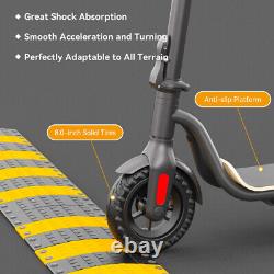 Portable Electric Scooter Adult Long Range Battery Folding Escooter Safe Commute