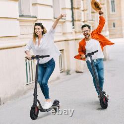 Portable Electric Scooter Adult Long Range Battery Folding Escooter Safe Commute