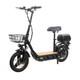 Portable Electric Scooter Adult Outdoor Folding Seat With Shopping Cart Basket
