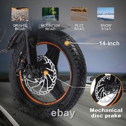 Portable Electric Scooter Adult Outdoor Folding Seat With Shopping Cart Basket