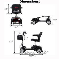 Portable Folding 24V 50A Electric Scooter for Travel Holiday, Camping, Supermarket