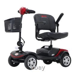 Portable Folding 4-Wheel Mobility Scooter Heavy Duty Scooter Designed for Senior