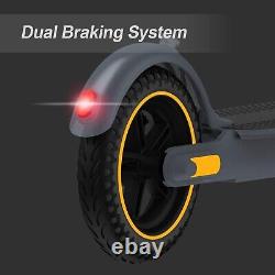 Portable Folding Commuting Scooter with Double Braking System and App for Adults