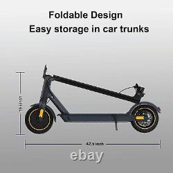 Portable Folding Commuting Scooter with Double Braking System and App for Adults