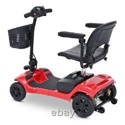 Portable Folding Mobility Scooter 300lbs Wheelchair Scooter For Home Travel