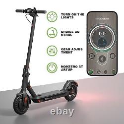 Portable FoldingCommuting Electric Scooter 8.5Tires Upto 17/22 Miles Range 350W