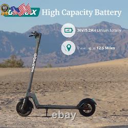 Rival Electric Scooter 8.5 Tires12 Mile Range 15.5 MPH 250W Foldable for Adults