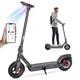 Sisigad Electric Scooter Peak 600w Long Range Adult Portable Folding E-scooter