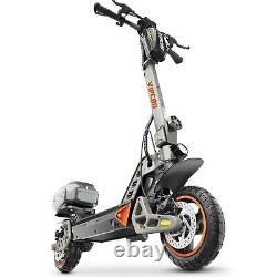 Scooter Electric Adult Folding Scooter with Seat, box Basket, e scooter 9OOW Peak