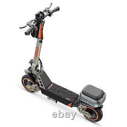 Scooter Electric Adult Folding Scooter with Seat, box Basket, e scooter 9OOW Peak