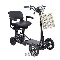 Scooter de Movilidad Eléctrica de 4 Ruedas Reposabrazos Ajustables, Asiento ANCO