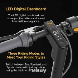 Segway Max G30P Electric Kick Scooter, Foldable Electric Scooter with40.4 mi