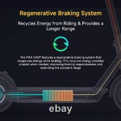 Segway Max G30P Electric Kick Scooter, Foldable Electric Scooter with40.4 mi