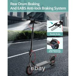 THES10 Foldable Electric Scooter for Adults, Max 19 Miles Range, with 8.5 Tires