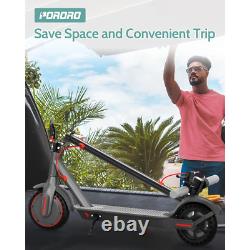 THES10 Foldable Electric Scooter for Adults, Max 19 Miles Range, with 8.5 Tires