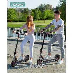 THES10 Foldable Electric Scooter for Adults, Max 19 Miles Range, with 8.5 Tires