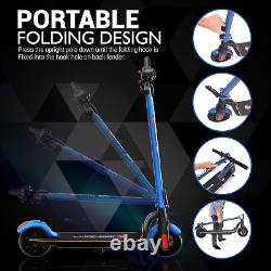 Upgraded Portable Folding Electric Scooter Foldable Commuter Scooter With 250W M