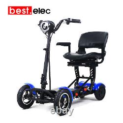 250W2 4 Roues Scooter Électrique Pliable Portable de Mobilité Pliable Nouveau Voyage Newa5p