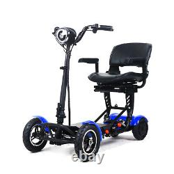 250W2 4 Roues Scooter Électrique Pliable Portable de Mobilité Pliable Voyage Newm9