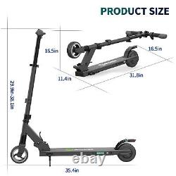 Cadeau de trottinette électrique pour ados 250w 12km d'autonomie pliable à grande vitesse