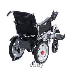 Chaise roulante électrique pliable intelligente tout terrain à 4 roues de mobilité
