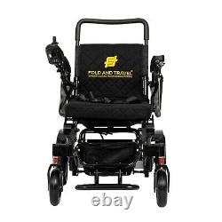 FAIRE PLIER et VOYAGER Fauteuil Roulant Électrique Pliable Portable Haute Résistance pour Adultes