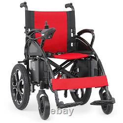 Fauteuil roulant électrique pliable tout terrain scooter de mobilité portable