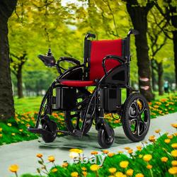 Fauteuil roulant électrique pliable tout terrain scooter de mobilité portable