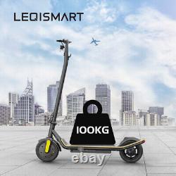 LEQISMART Trottinette électrique portable pour adultes, scooter pliable pour les déplacements urbains