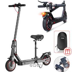 Meilleures trottinettes électriques pour les trajets des adultes 350W moteur 25 km + siège 8,5'' 9/19 mph