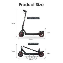 Meilleures trottinettes électriques pour les trajets des adultes 350W moteur 25 km + siège 8,5'' 9/19 mph