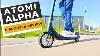 Passer En Revue Le Scooter électrique Pliable Atomi Alpha : Répondra-t-il Aux Attentes ?