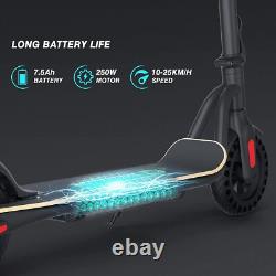 SCOOTER ÉLECTRIQUE PLIANT PORTABLE POUR ADULTES 250W 7.8Ah COMMUTATEUR URBAIN LONG PORTÉE