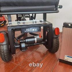 Scooter de mobilité électrique pliable et portable 24V 13AH Tricycle de voyage