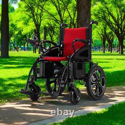 Scooter de mobilité électrique pliable portable à longue portée pour fauteuil roulant robuste USA