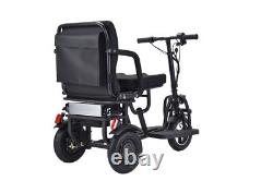 Scooter de mobilité électrique pliant léger scooter de voyage portable 3 roues 2