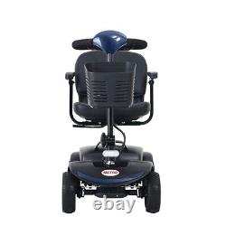 Scooter de mobilité électrique tout-terrain pliable compact à quatre roues
