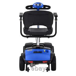 Scooter de mobilité léger à 4 roues, dispositif électrique portable et pliable compact pour adulte