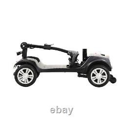 Scooter de mobilité légère à 4 roues portable et pliable Dispositif électrique compact pour adulte