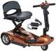 Scooter De Mobilité Pliant Ev Rider, Léger Et Portable Pour Le Transport.