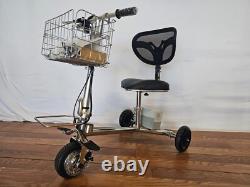 Scooter de mobilité portable à 3 roues Smartscoot, seulement 40 lbs ! Boîte ouverte