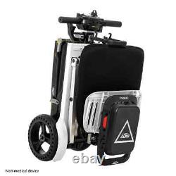 Scooter de mobilité portable pliable Pride Mobility iGo SC20 de couleur blanche