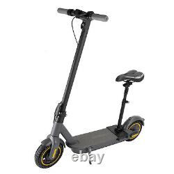 Scooter électrique 10 MAX avec siège 500W 10AH batterie longue portée 60 KM trajet aux États-Unis