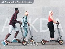 Scooter électrique 800W pour adultes, scooter électrique de navette, pneus de 10 pouces, vitesse maximale de 45 km/h